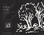 Dark Fairytale Doodle Pack, up close
