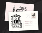 Dia de los Muertos Doodle Pack, postcard
