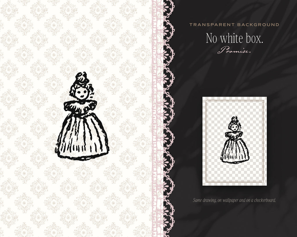 Dollhouse Doodle Pack, no white box