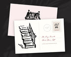 Dollhouse Doodle Pack, postcard