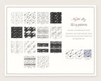 Night Sky Seamless Pattern Bundle, all the patterns
