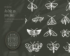 Garden & Woodland Seamless Pattern Bundle, up close