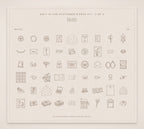 The Stationer's Desk Invitation & Sign Builder Kit, stationer's desk pieces 2