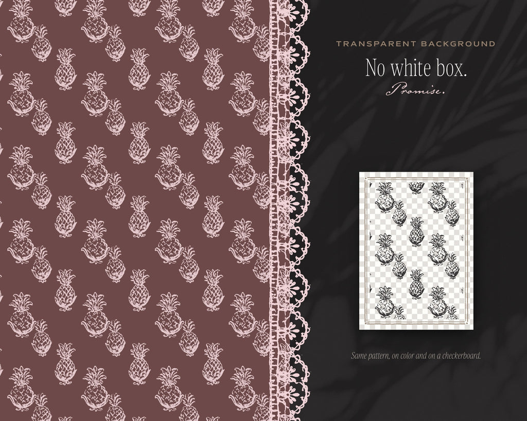 Damask & Ironwork Seamless Pattern Bundle, no white box