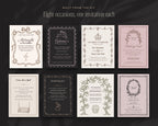 The Occasions Invitation & Sign Builder Kit, eight occasions