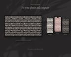 Library & Letters Seamless Pattern Bundle, wallpapers
