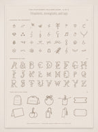 The Stationer's Desk Invitation & Sign Builder Kit, stationery base 4