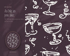 Party & Celebration Seamless Pattern Bundle, up close