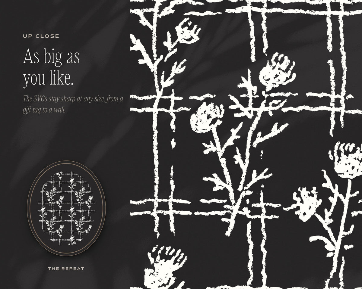 Plaids & Stripes Seamless Pattern Bundle, up close
