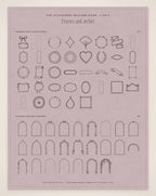 The Supper Club Invitation & Sign Builder Kit, stationery base 2