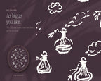 Vanity & Boudoir Seamless Pattern Bundle, up close