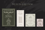 The Grand Vacation Invitation & Sign Builder Kit, every size