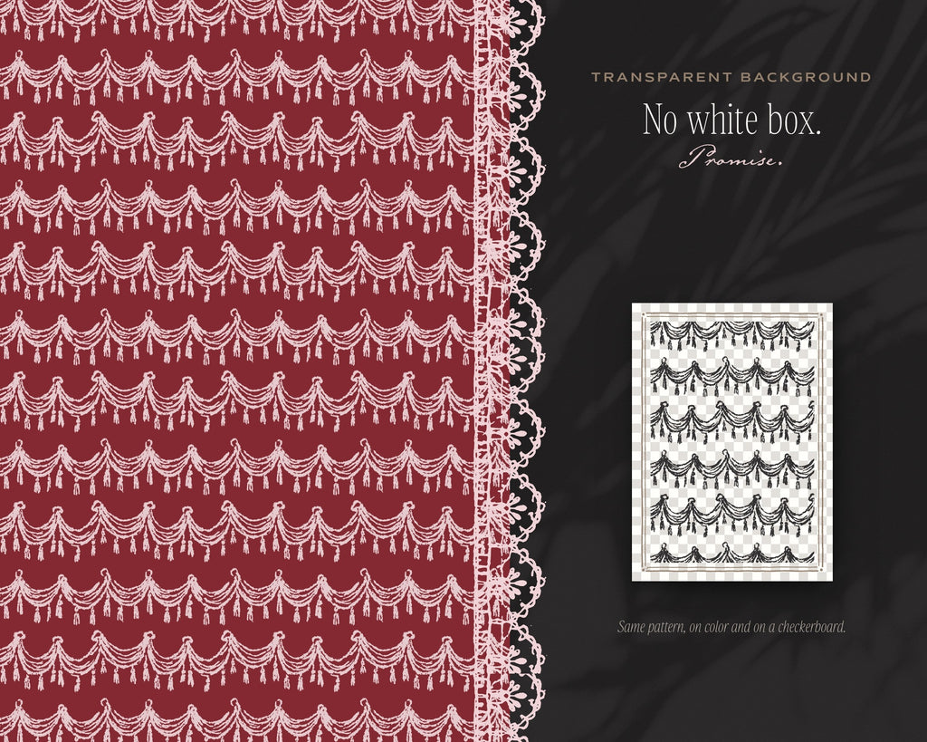 Theater & Art Deco Seamless Pattern Bundle, no white box