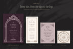 The Supper Club Invitation & Sign Builder Kit, every size
