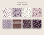 Vanity & Boudoir Seamless Pattern Bundle, any ink, any paper