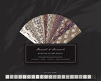 Damask & Ironwork Seamless Pattern Bundle, the fan