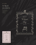 The Garden Soiree Invitation & Sign Builder Kit, up close