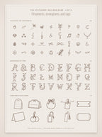 The Grand Vacation Invitation & Sign Builder Kit, stationery base 4