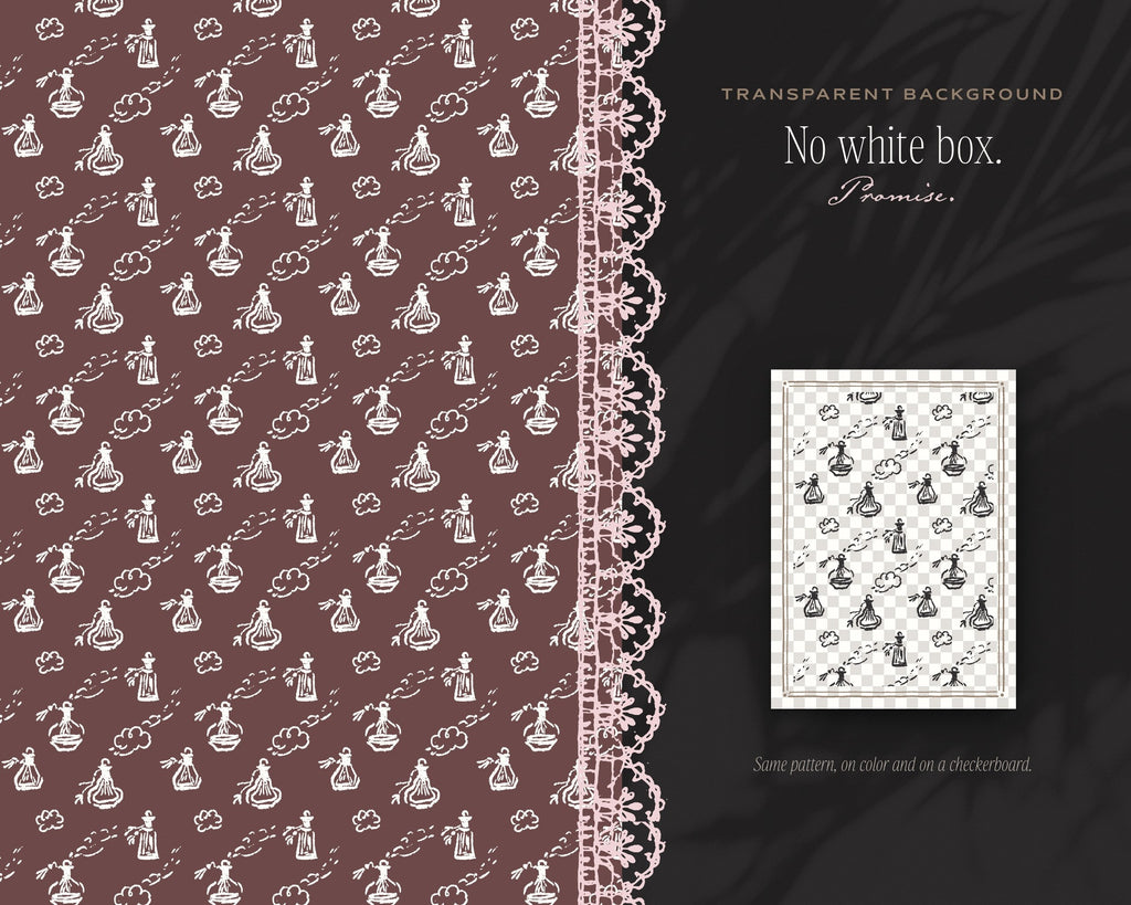 Vanity & Boudoir Seamless Pattern Bundle, no white box