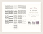 Lace & Trims Seamless Pattern Bundle, all the patterns