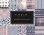 Tea Party & Picnic Seamless Pattern Bundle, cover