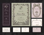 The Garden Soiree Invitation & Sign Builder Kit, the whole afternoon