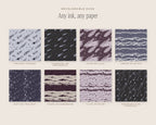 Night Sky Seamless Pattern Bundle, any ink, any paper