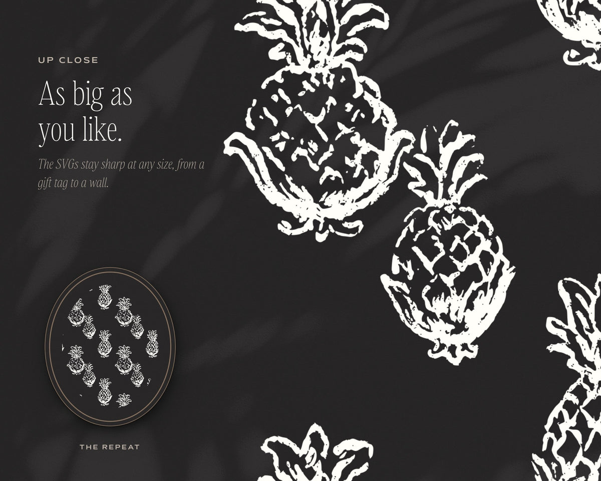 Damask & Ironwork Seamless Pattern Bundle, up close