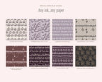Spooky Seamless Pattern Bundle, any ink, any paper