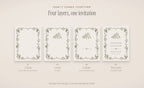 The Grand Vacation Invitation & Sign Builder Kit, four layers