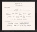 The Book Club Invitation & Sign Builder Kit, words and phrases