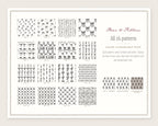 Bows & Ribbons Seamless Pattern Bundle, all the patterns
