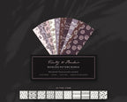 Vanity & Boudoir Seamless Pattern Bundle, the fan