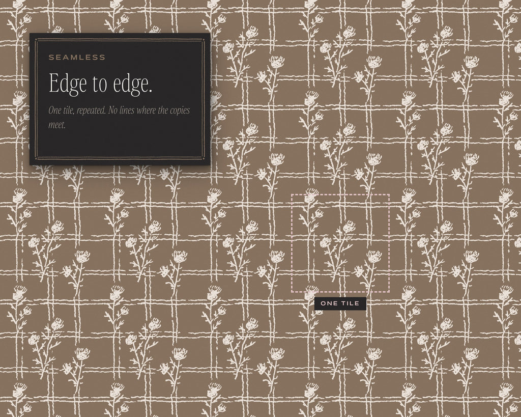 Plaids & Stripes Seamless Pattern Bundle, edge to edge