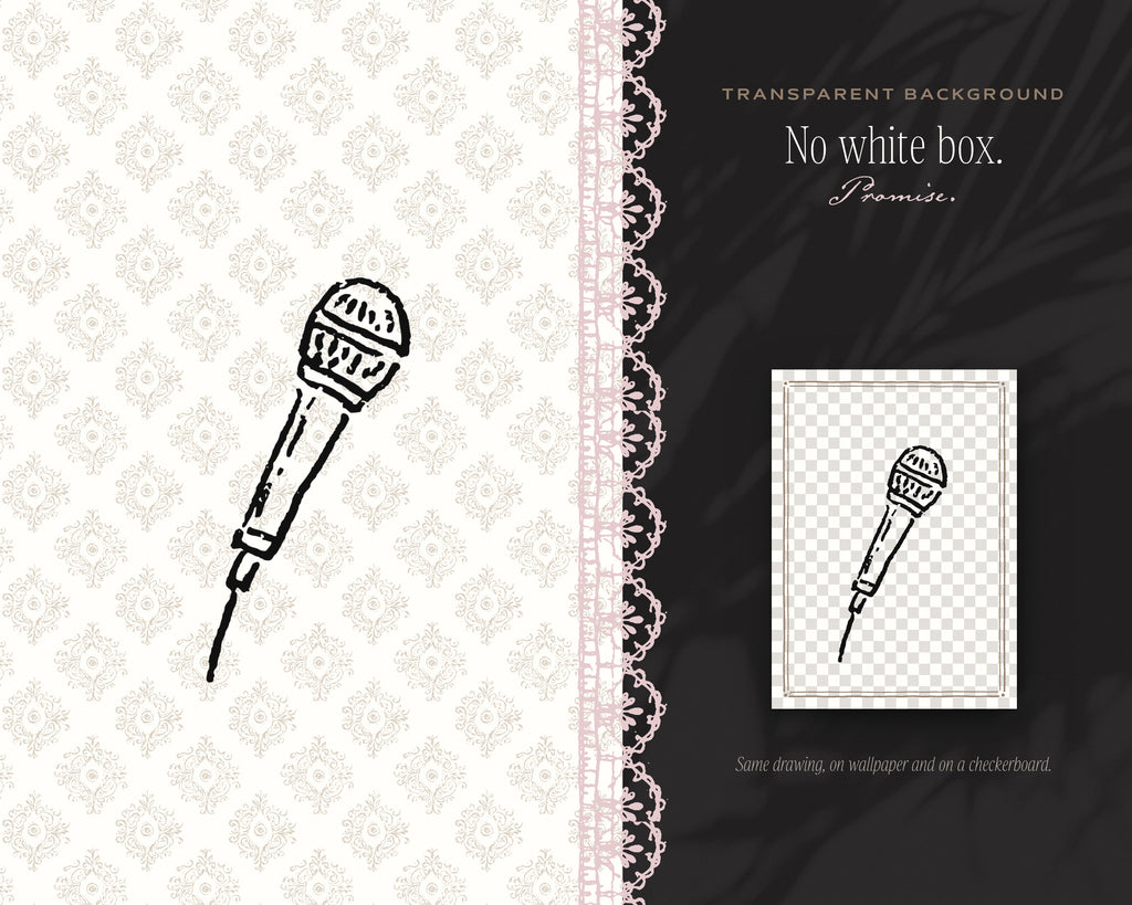 Elegant Wedding Doodle Pack, no white box