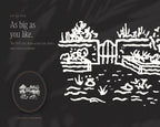 English Garden Doodle Pack, up close