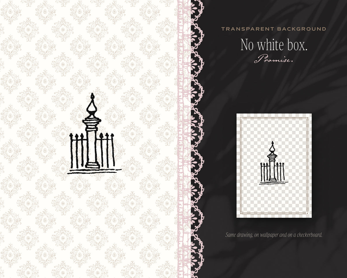 English Garden Doodle Pack, no white box