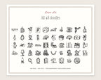 Estate Sale Doodle Pack, everything in the set