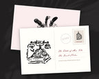 Estate Sale Doodle Pack, postcard