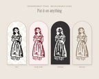 European 4-Pack Doodle Bundle, put it on anything