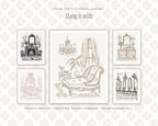 Fainting Couch Art Print, hang it with