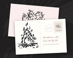 Fairy Forest Doodle Pack, postcard