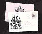 Fairytale Doodle Pack, postcard