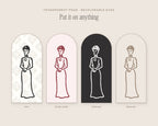 Fairytale Villains Doodle Pack, put it on anything