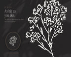 Flowers Doodle Pack, up close