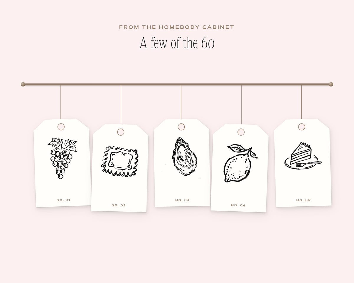 Food Doodle Pack, on the rail