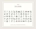 Food Doodle Pack, everything in the set