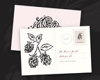 Food Doodle Pack, postcard