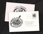 Foodie 4-Pack Doodle Bundle, postcard