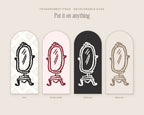 Frames & Mirrors Doodle Pack, put it on anything